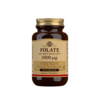 Acid folic Folate 1000 μg, 60 tablete, Solgar