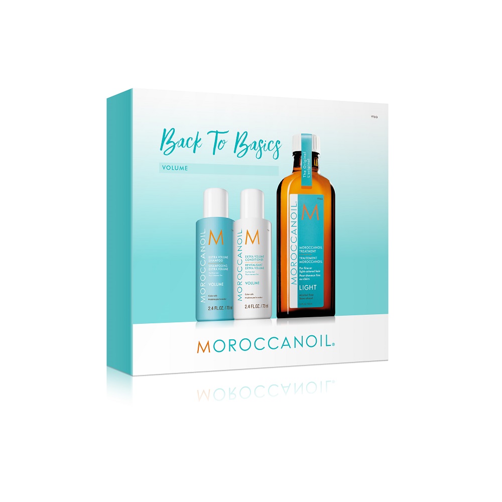 Oferta pachet Kit pentru volum Back to Bassics, KIT493RO, Moroccanoil