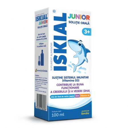 Iskial Junior solutie orala, 100 ml, USP