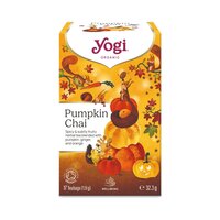 Ceai ecologic Gusturile toamnei Pumpkin Chai, 17 pliculete, Yogi Tea