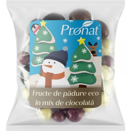 Fructe de padure bio in mix de ciocolata