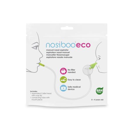 Aspirator nazal manual Nosiboo Eco verde, Nosiboo 525864