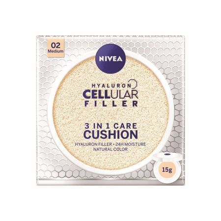 Crema coloranta hidratanta cu FPS 15 Cushion 3 in1 Medium