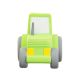 Lampa de veghe cu baterii, Tractor, Sass & Belle 450969