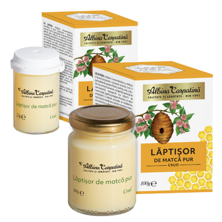 Pachet laptisor de matca, 100 g + 25 g, Albina Carpatina