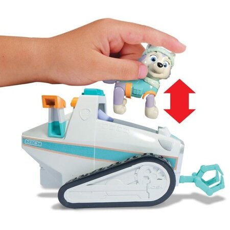 Patrula catelusilor Vehicul cu figurina catelusul Everest, Nickelodeon 526150