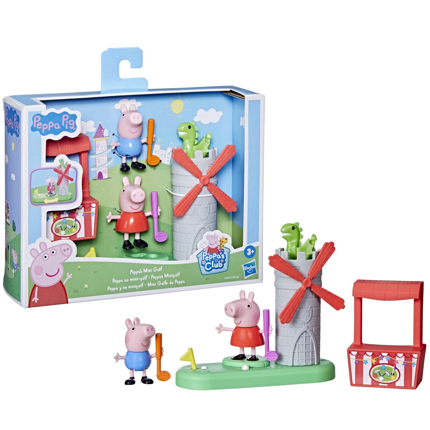 Set Aventura de la golf, 3 ani+, Peppa Pig