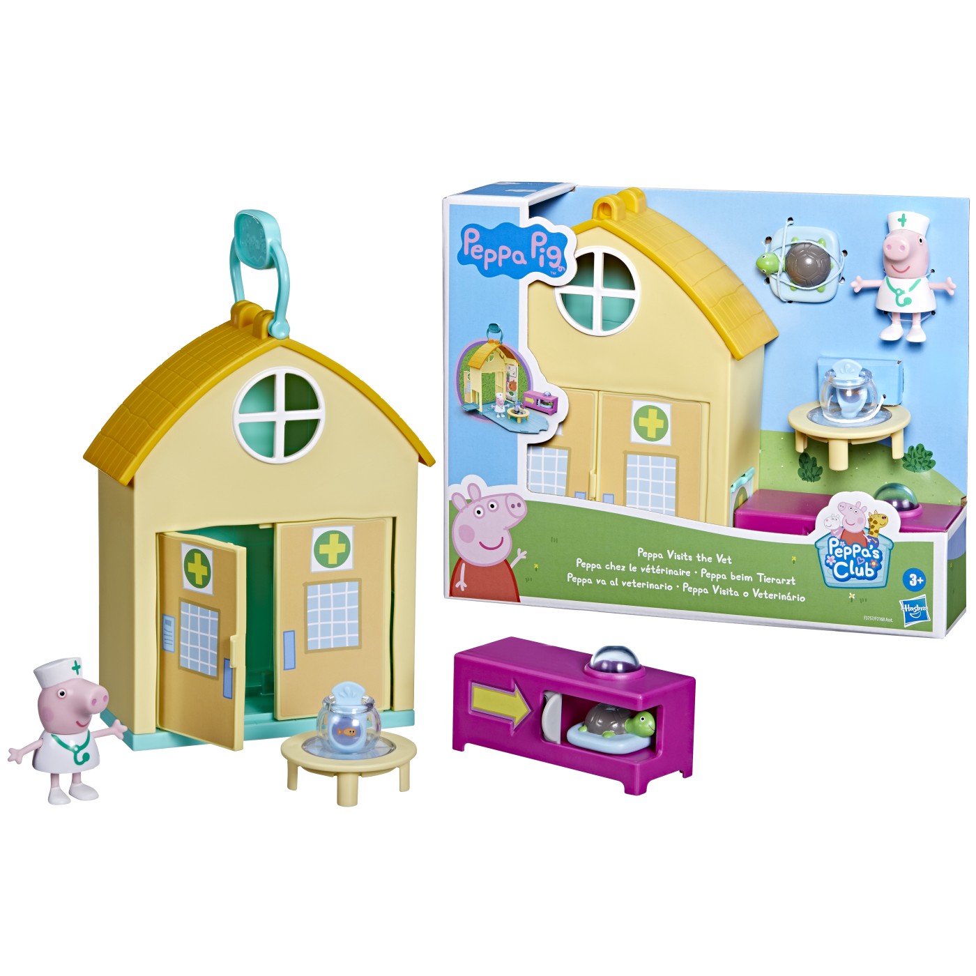 Set de joaca Cabinet veterinar, 3 ani+, Peppa Pig