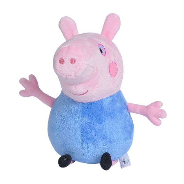 Jucarie de plus George, 20 cm, Albastru, Peppa Pig