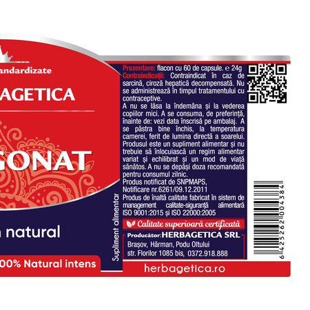 Alergonat, 60 capsule, Herbagetica 749305