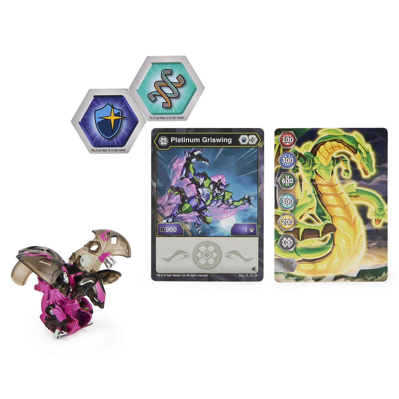 Evolution din metal, +6 ani, Griswing, Bakugan