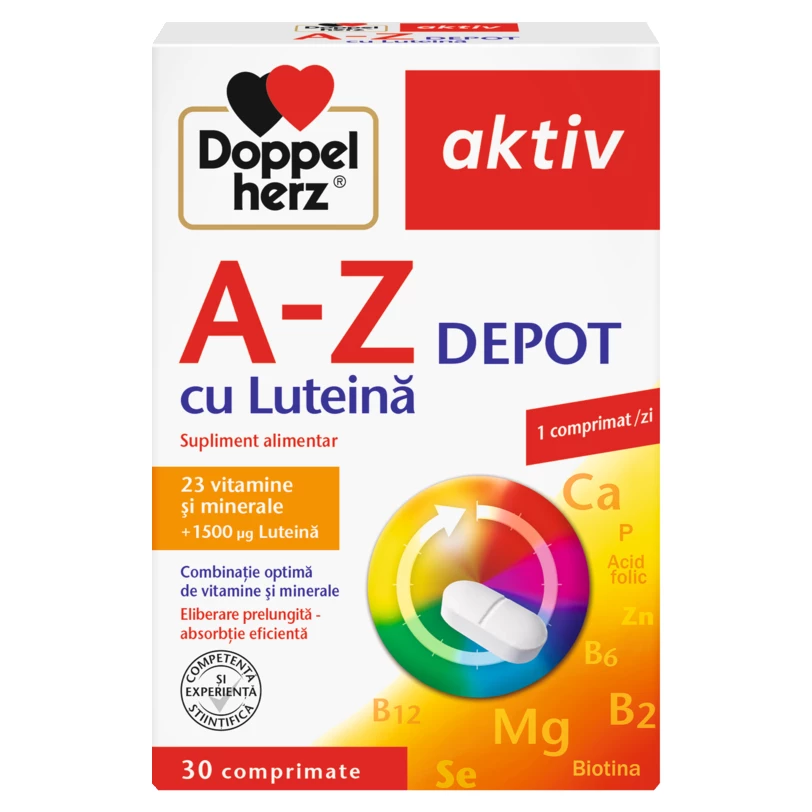 A-Z Depot cu Luteina, 30 comprimate, Doppelherz