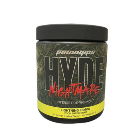Pre workout Hyde Nightmare Lightning Lemon, 312 g, Prosupps
