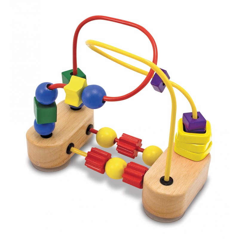 Roller-coaster cu margele, +12 luni, Melissa&Doug