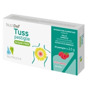 Nutridef Tuss cu extract de Zmeura, 20 tablete, Nutrileya