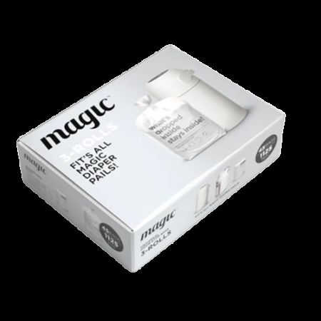 Pungi din plastic pentru cos, set de 3 role, Magic 526527