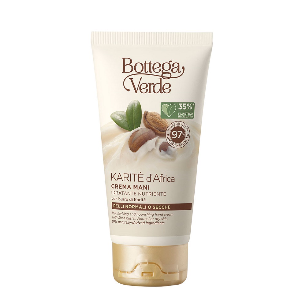 Crema de maini, intens hidratanta cu unt de shea, 75 ml, Bottega Verde