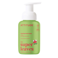 Spuma de maini cu pepene si cocos BabyLeaves, 295 ml, Attitude