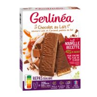 Batoane proteice dubla savoare, 372 g, Gerlinea