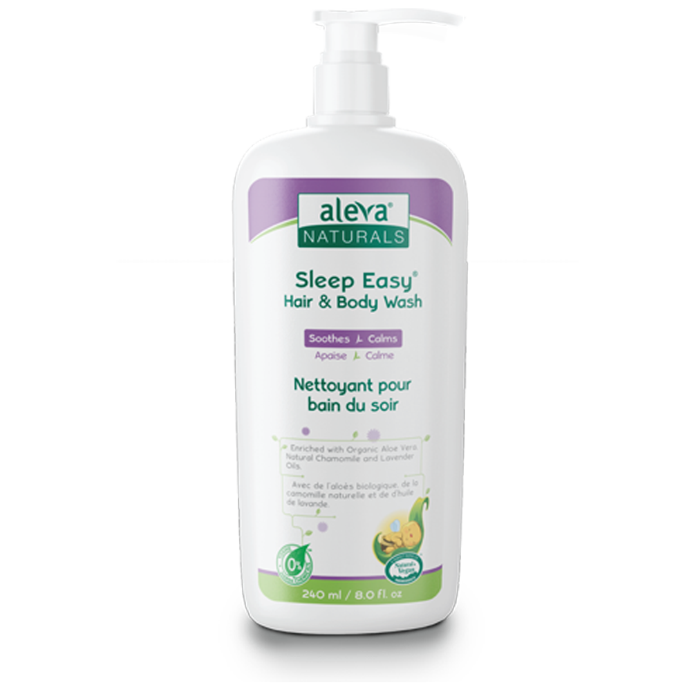 Lotiune de spalare pentru par si corp, 240 ml, Aleva Naturals