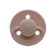 Set suzete rotunde din silicon, 0 luni+, 2 bucati, Pink, Mininor 528093
