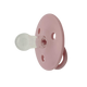 Set suzete rotunde din silicon, 0 luni+, 2 bucati, Pink, Mininor 527702