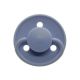 Set suzete rotunde din silicon, 6 luni+, 2 bucati, Blue, Mininor 528055