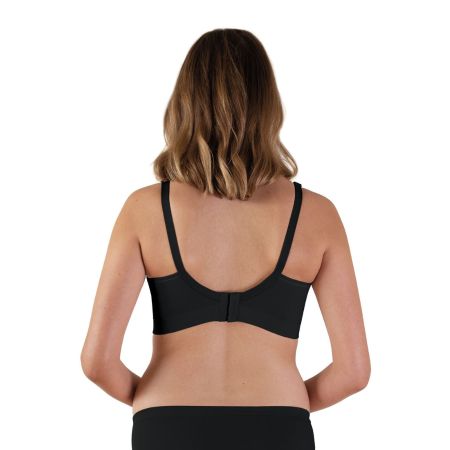 Sutien fara cusaturi pentru alaptat Body Silk, Masura L, Negru, Bravado 527725