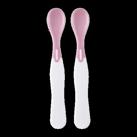 Set de lingurite termice, 2 bucati, Pink