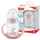 Biberon PP 150 ml cu toarte + tetina silicon de invatare 6-18 luni, First Choice Disney Bamby, Nuk 550704