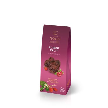 Trufe vegane cu fructe de padure Forest Fruit