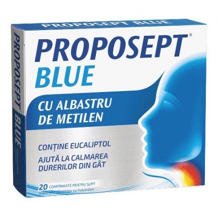 Proposept Blue, 20 comprimate pentru supt