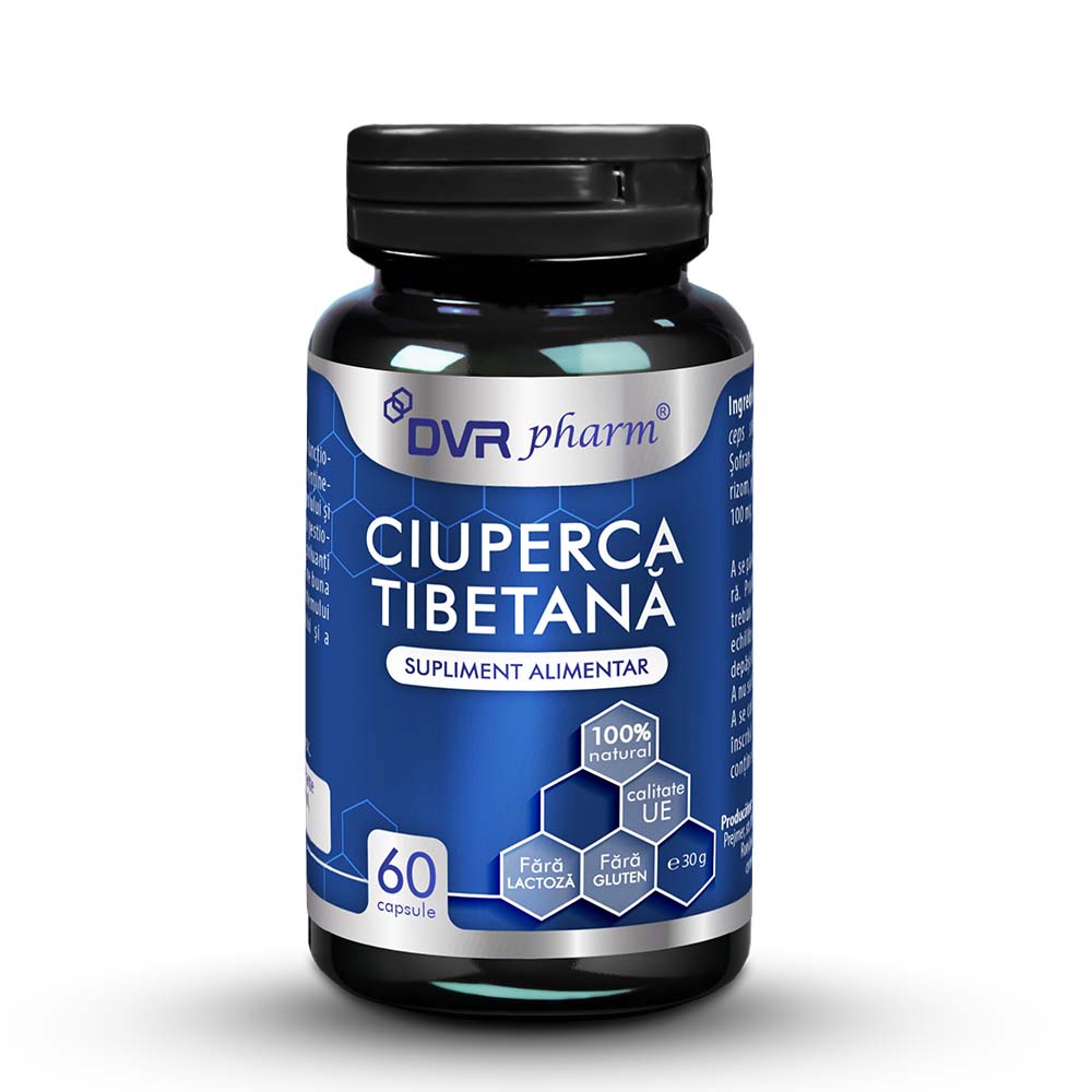 Ciuperca tibetana, 60 capsule, Dvr Pharm