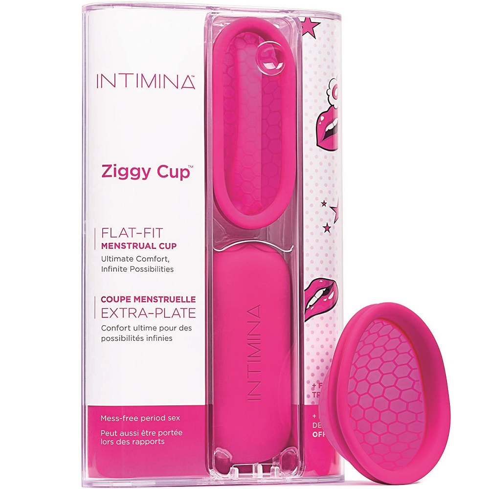 Cupa menstruala extra plata Ziggy Cup, Intimina