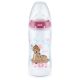 Biberon PP 300 ml + tetina din silicon, 6-18 luni, First Choice Disney Bambi, Nuk 451045