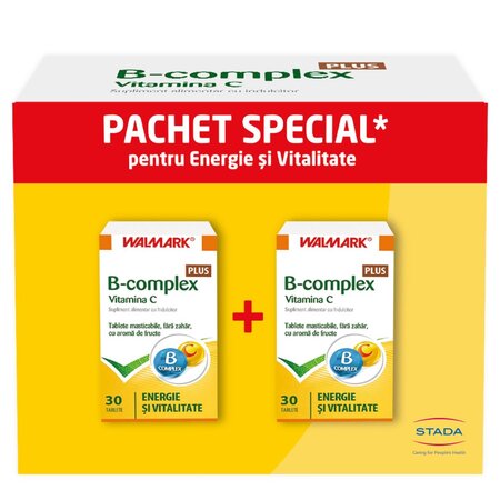 Pachet B complex Plus Vitamina C