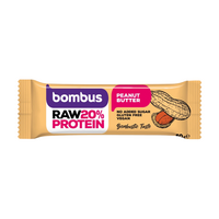 Baton proteic cu crema de arahide, 50 g, Bombus