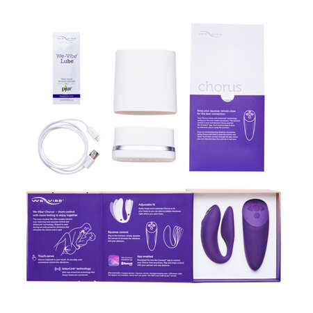 Vibrator de cuplu Chorus, Mov, We-Vibe 529011