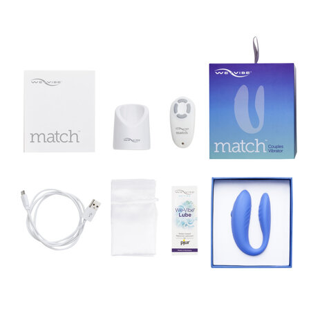 Vibrator de cuplu cu telecomanda Match, We-Vibe 529017