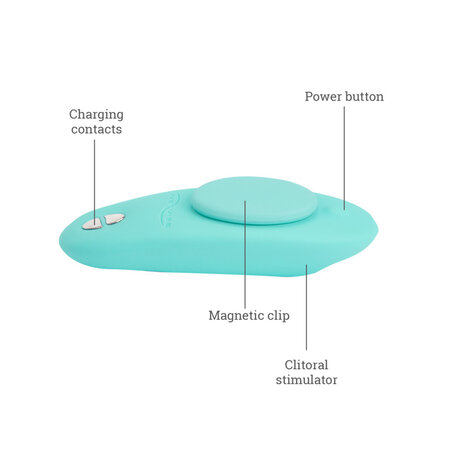 Vibrator portabil pentru clitoris Moxie, We-Vibe 529119