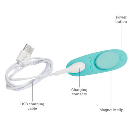 Vibrator portabil pentru clitoris Moxie, We-Vibe 529121