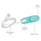Vibrator portabil pentru clitoris Moxie, We-Vibe 529121