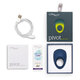 Inel vibrator de cuplu Pivot, Albastru, We-Vibe 529145