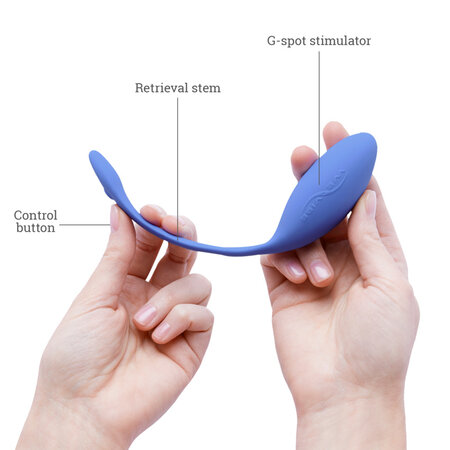 Vibrator portabil cu bluetooth Jive, Albastru, We-Vibe 529175