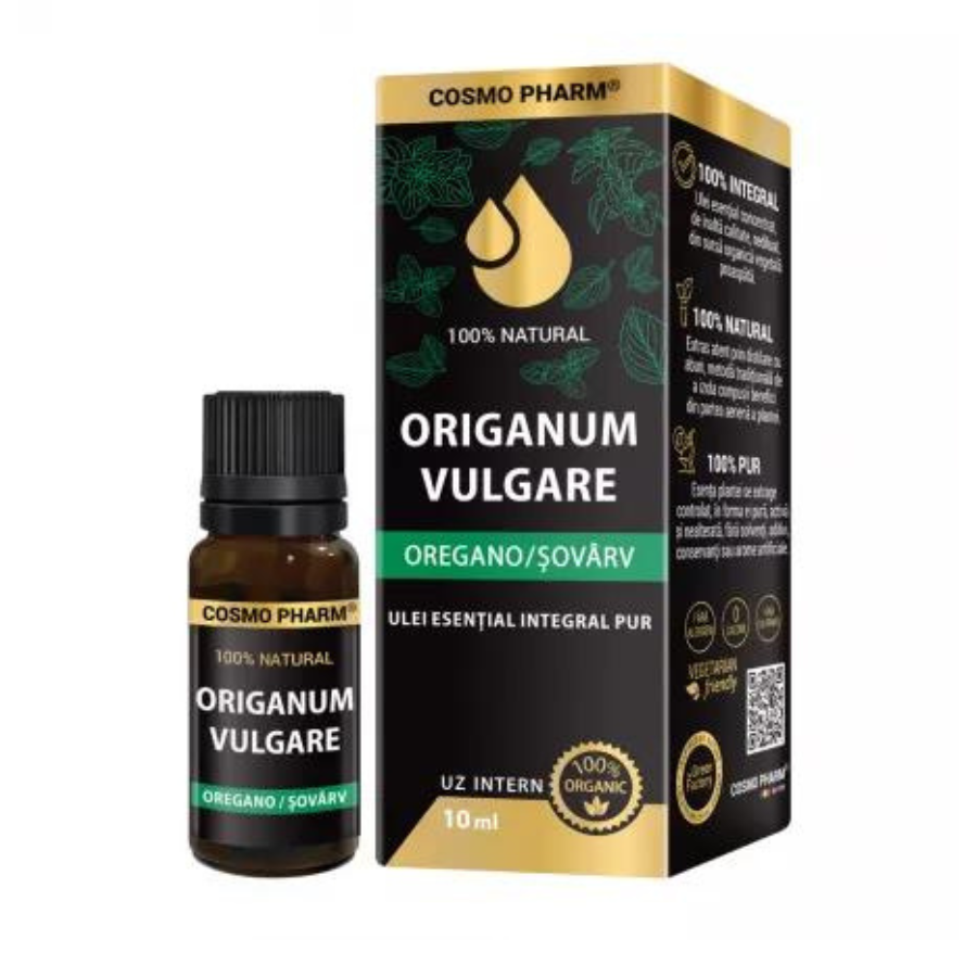 Ulei esential de oregano, 10 ml., Cosmopharm