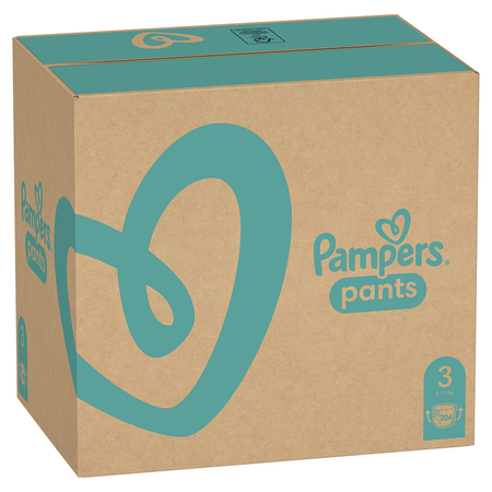 Scutece Pants Stop&Protect XXL Box, Nr.3, 6-11 kg, 204 buc, Pampers 529487