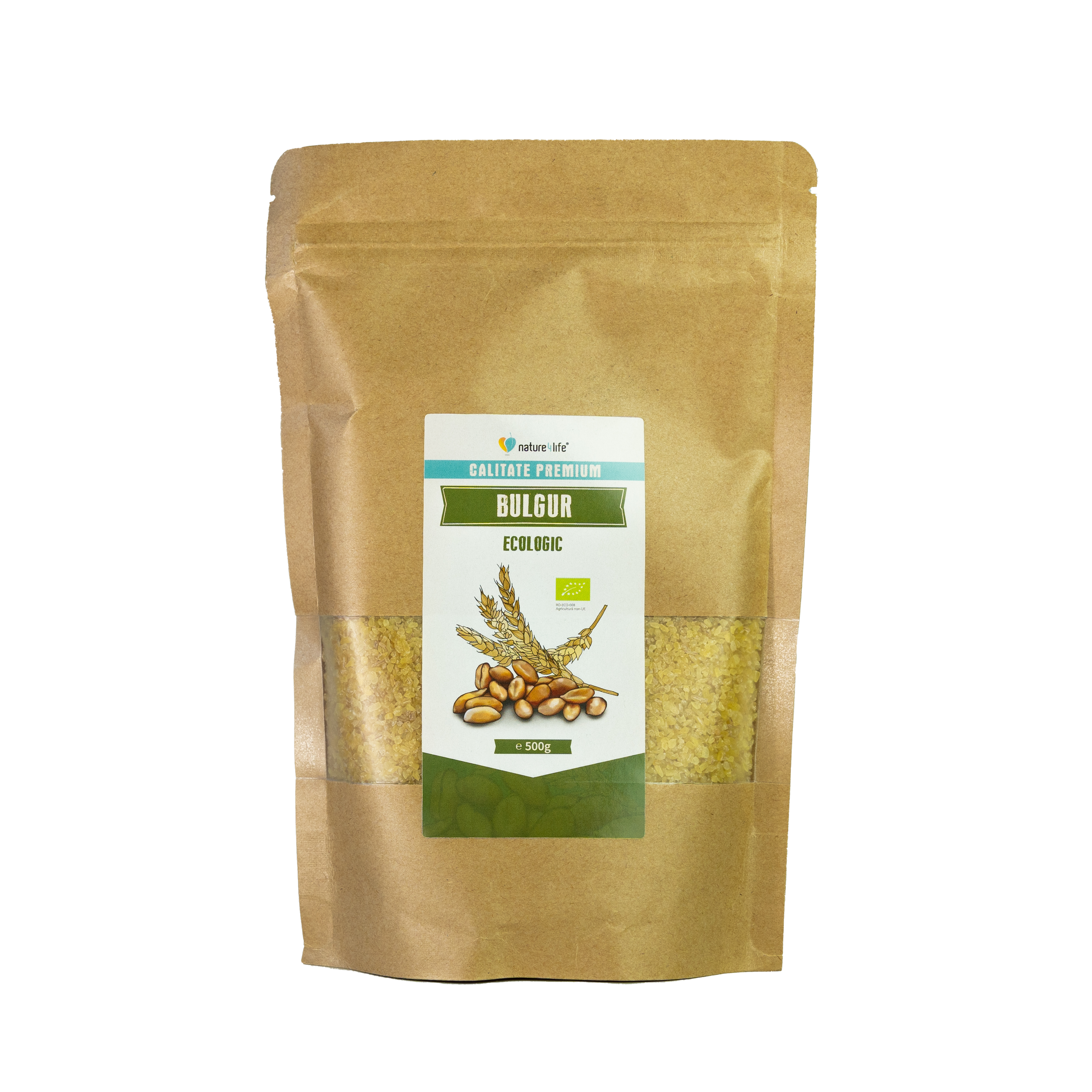 Bulgur Bio, 500 gr, Nature4Life