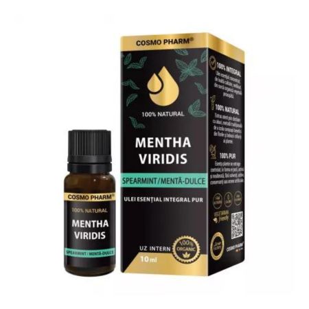 Ulei esential integral natural de menta dulce 