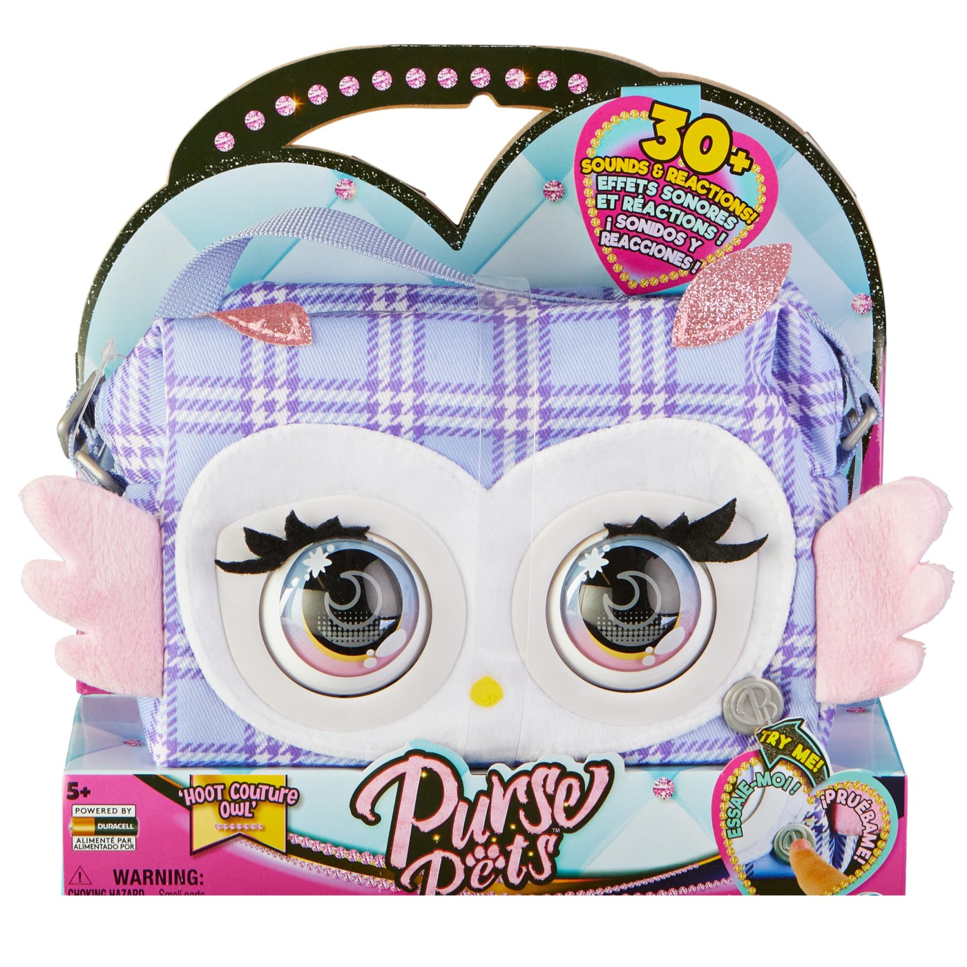 Gentuta interactiva Hoot Couture Owl, Purse Pets