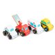 Set 4 vehicule, 18 luni+, New Classic Toys 529741